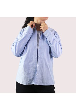 Blusa Para Mujer Lec Lee Azul Claro