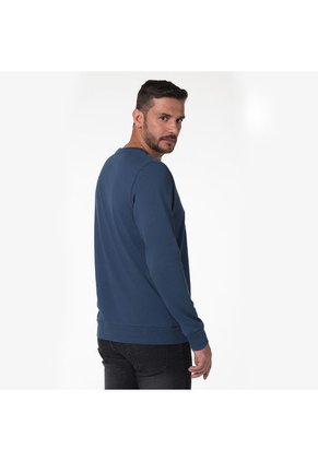 Buzo Liviano Para Hombre Lec Lee - Azul Petróleo