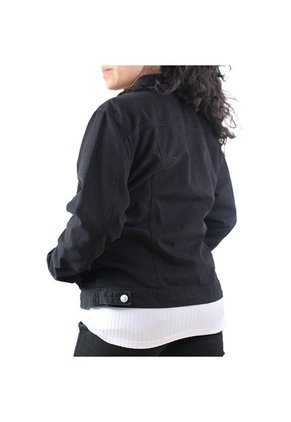 Chaqueta Oversize De Mujer Lec Lee Negra