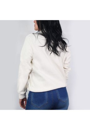 Saco Cuello Alto Para Mujer Lec Lee - Crudo