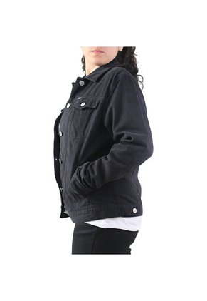 Chaqueta Oversize De Mujer Lec Lee Negra
