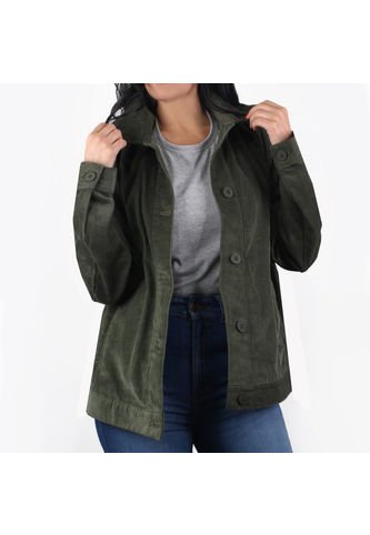 Chaqueta En Pana Para Mujer Lec Lee Lec Lee