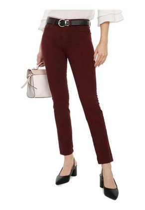 Pantalón Rojo Oscuro  Clásico Dama Lec Lee