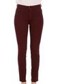 Pantalón Rojo Oscuro  Clásico Dama Lec Lee de Lec Lee