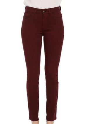 Pantalón Rojo Oscuro  Clásico Dama Lec Lee