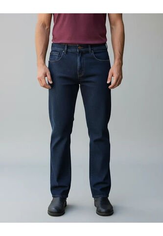 Jean 5 Bolsillos Staid Hip Para Hombre Índigo Oscuro Lec Lee Lec Lee