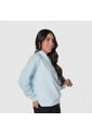 Buzo De Mujer Casual Lec Lee Azul Claro Azul Claro/XL de Lec Lee