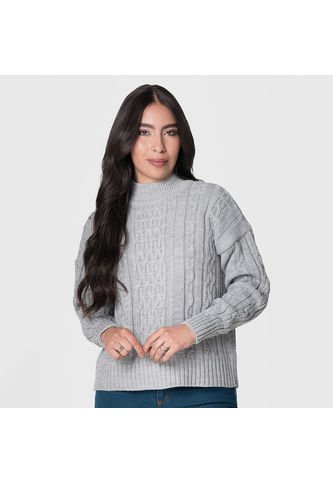 Suéter Tejido Para Mujer Lec Lee