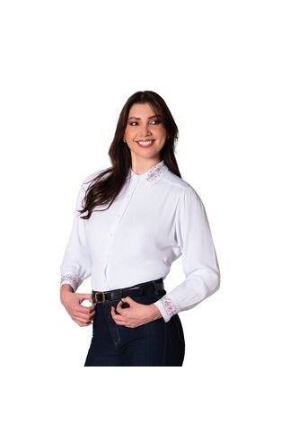 Blusa Cuello Camisero Para Mujer Lec Lee Lec Lee