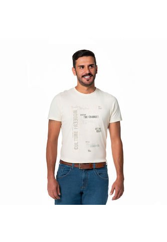 Camiseta Básica Hombre Lec Lee Terracota Lec Lee