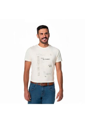 Camiseta Básica Hombre Lec Lee Terracota