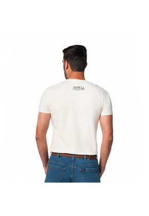 Camiseta Básica Hombre Lec Lee Terracota