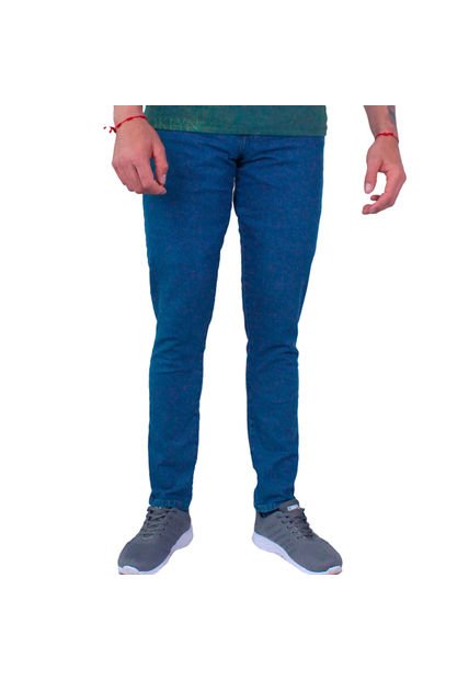 Jean Slim Fit Para Hombre Lec Lee - Índigo Medio