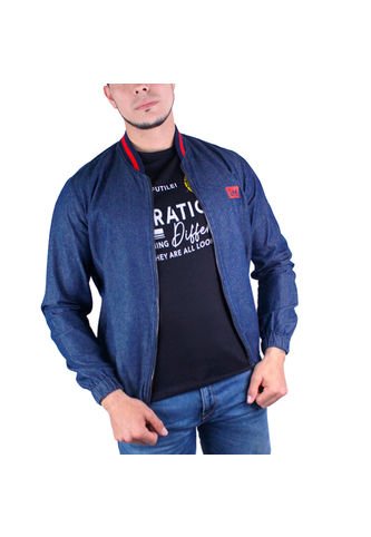 Chaqueta Demin Para Hombre Lec Lee - Índigo Oscuro Lec Lee