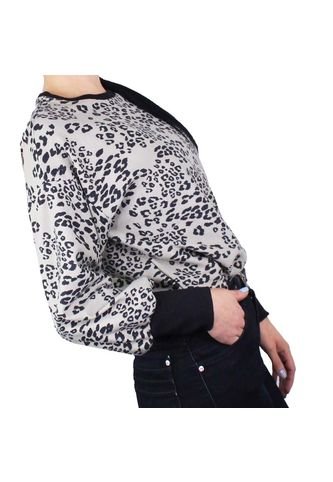 Buzo Animal Print Para Mujer Lec Lee - Verde Lec Lee
