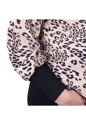 Buzo Animal Print Para Mujer Lec Lee - Kaky. XL