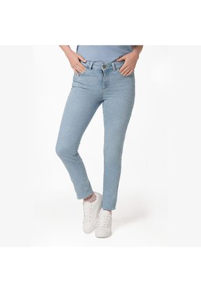 Jean Skinny Fit Índigo Claro Para Mujer Lec Lee