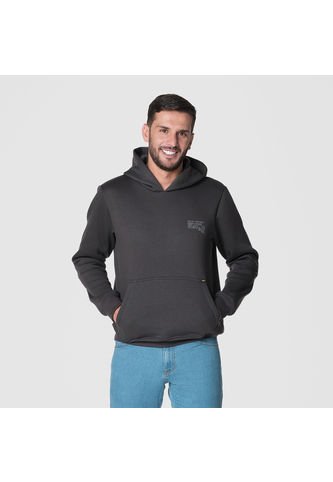 Buzo Con Capota Hombre Lec Lee Gris Oscuro Gris Oscuro/XL Lec Lee