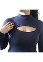 Blusa De Mujer Con Escote Lec Lee Azul de Lec Lee