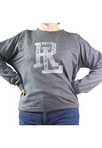 Buzo De Mujer Lec Lee Gris Oscuro Lec Lee