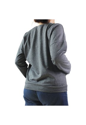 Buzo De Mujer Lec Lee Gris Oscuro