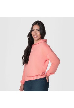 Buzo Con Capota Mujer Lec Lec Salmón Salmon/L