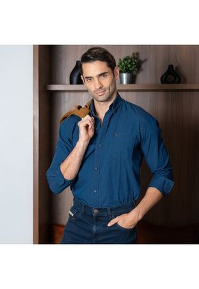 Camisa Para Hombre Lec Lee - Azul Oscuro