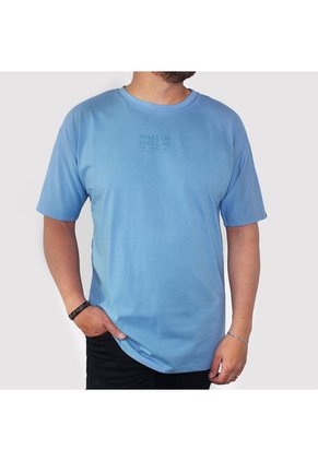 Camiseta Unicolor Hombre Lec Lee Verde