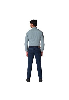 Camisa Casual Hombre Lec Lee Verde-Vinotinto