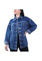 Chaqueta Demin Para Mujer Lec Lee - Índigo Medio de Lec Lee