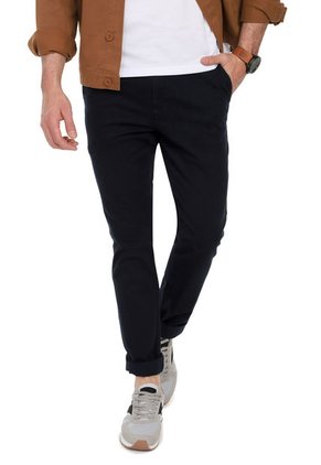 Pantalón Azul Oscuro Clásico Real Fit Renovado Lec Lee