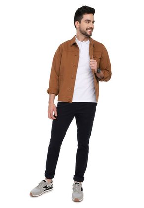 Pantalón Azul Oscuro Clásico Real Fit Renovado Lec Lee