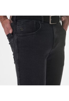Jean Staid Hip Para Hombre Lec Lee - Gris Oscuro