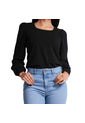 Blusa Básica Para Mujer Color Negro de Lec Lee