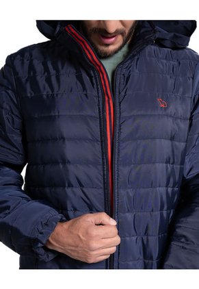 Chaqueta Acolchada Para Hombre Color Azul Oscuro