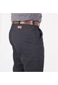 Pantalón En Dril Acanalado Hombre Lec Lee Negro de Lec Lee