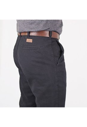 Pantalón En Dril Acanalado Hombre Lec Lee Negro