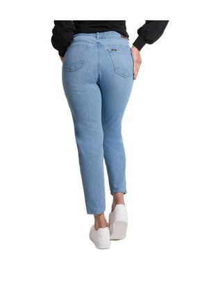 Jean Mom Fit Para Mujer Color Azul Claro 10 Índigo/18