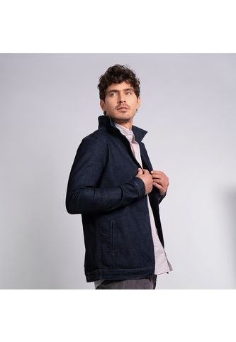 Chaqueta En Denim Con Cierre Para Hombre Lec Lee Lec Lee