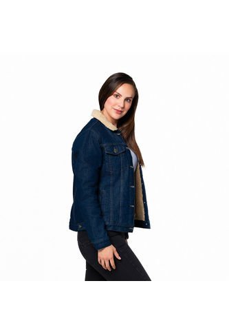 Chaqueta Denim Con Ovejo Lec Lee