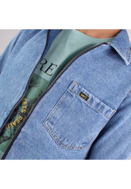 Chaqueta En Denim Hombre Lec Lee