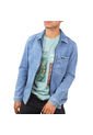 Chaqueta En Denim Hombre Lec Lee Azul Medio/L de Lec Lee
