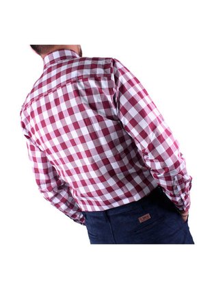 Camisa Para Hombre Lec Lee - Vinotinto