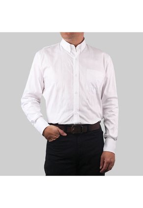 Camisa Manga Larga Hombre Lec Lee Blanca