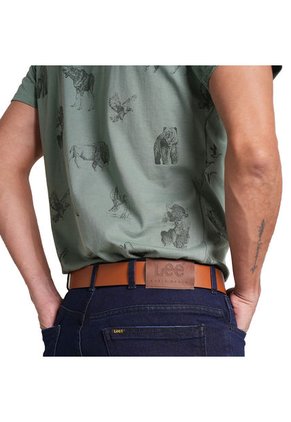 Camiseta Para Hombre Color Verde Oscuro