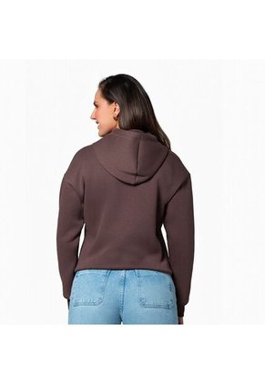 Buzo Cerrado Mujer Con Capota