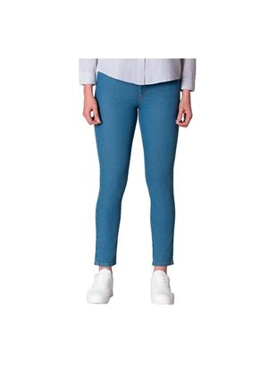 Jean De Mujer Skinny Fit Lec Lee Indigo Medio