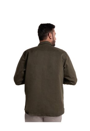 Camichaqueta Para Hombre Color Verde Oscuro