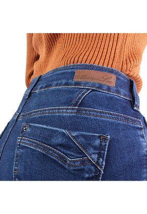 Jean Indigo Oscuro Para Mujer Lec Lee