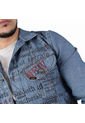 Chaqueta En Denim Estampada 80 Años Lec Lee de Lec Lee